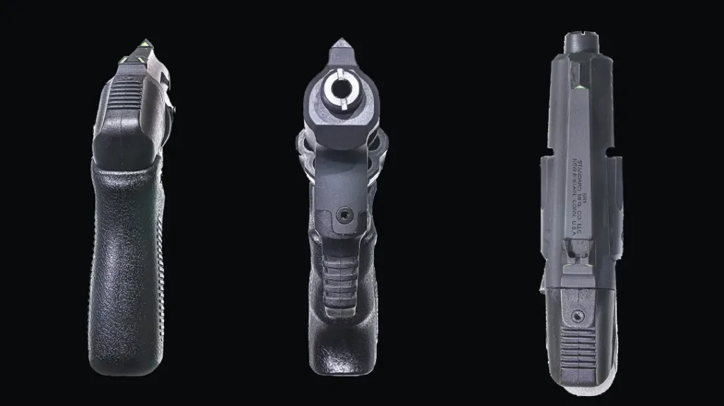 The SR1 Revolver is chambered in 22LR and 22WMR.