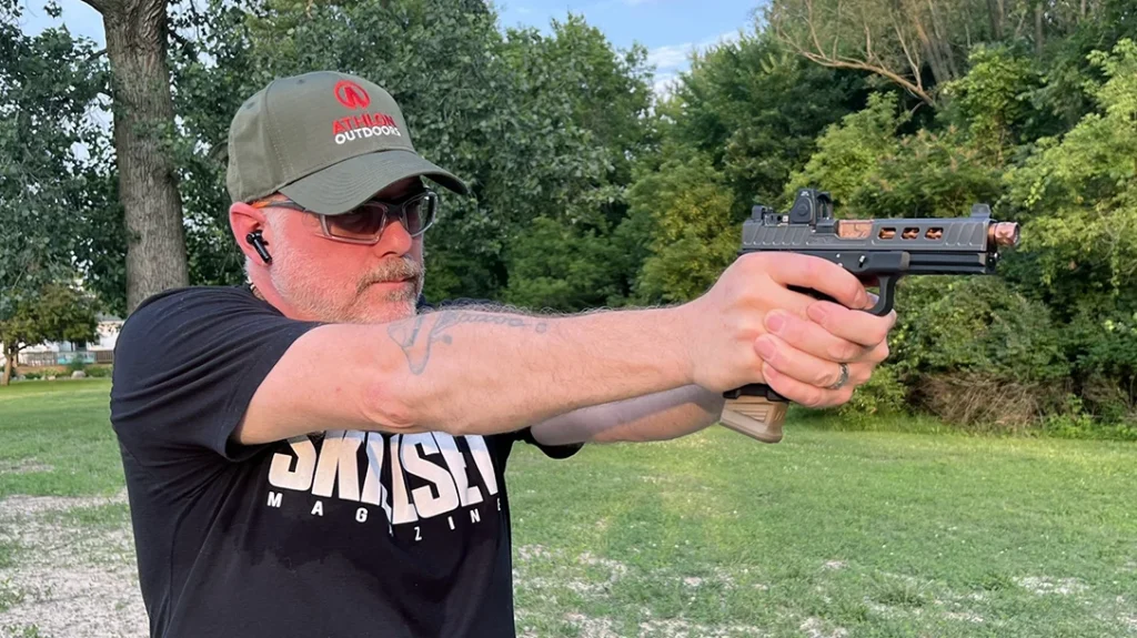 To accompany the night sights, I went with the Trijicon RMR Type 2 adjustable LED red dot sight.