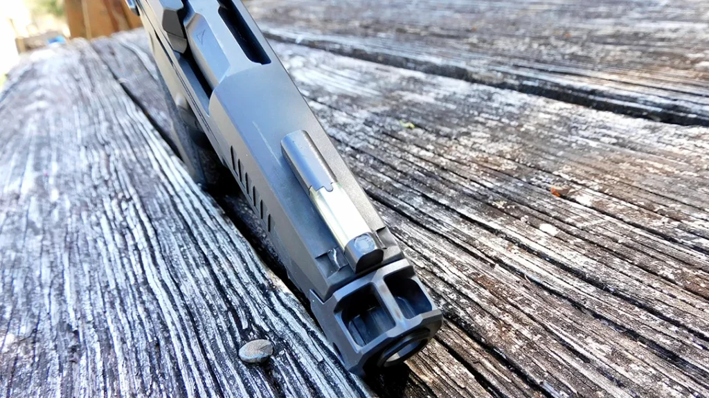 Radian currently makes the Afterburner + Ramjet combination for Sig Sauer, Glock, and Shadow Systems pistols.