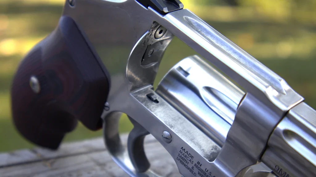 Smith & Wesson hand and cylinder bolt.