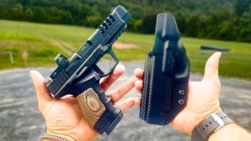 The frame has finger grooves that actually fit hands rather than forcing your fingers into weird positions.