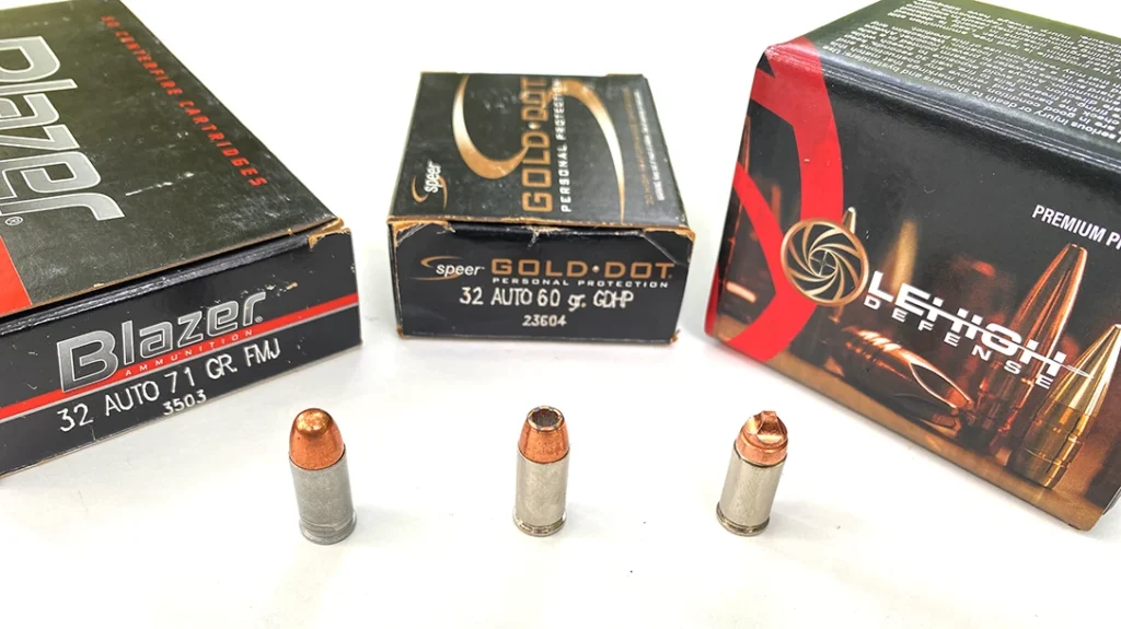 Another point in favor of the .32 ACP Beretta M1935 for self-defense is the advancements in bullet design.