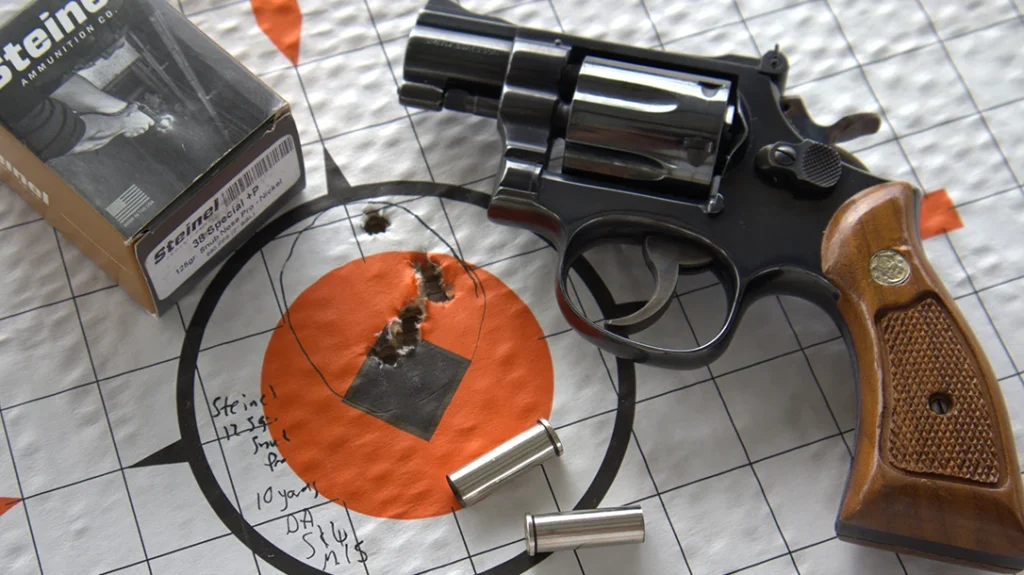 On paper, it was easy to keep five rounds inside a two-inch pattern at ten yards.