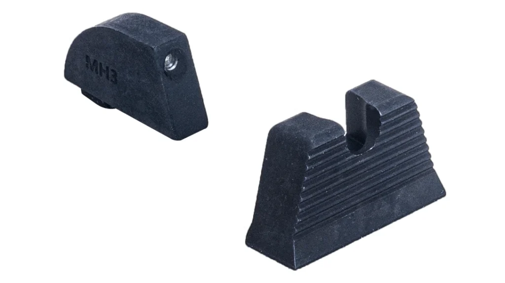 The Meprolight CRIS Backup Sights.