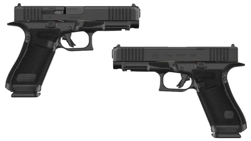 The Glock 17 Gen 6.
