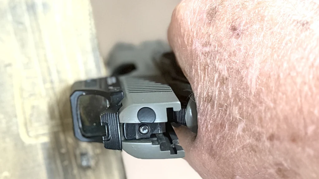 While not something to do all the time, running a slide with your RDS is a fantastic option in a fight.