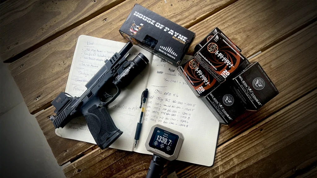 Numbers tell stories, and the Smith & Wesson M&P 10mm has a good one to tell.