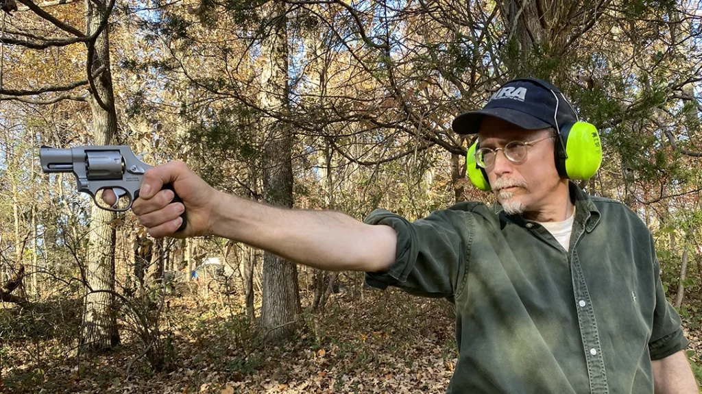 Less expensive and more concealable than other options, the Taurus Model 817 offers a 7-round capacity in a stainless-steel frame.