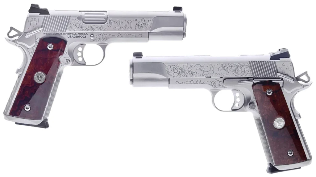Hand-engraved model.